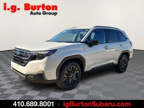 White Pearl 2026 Subaru Forester Sport