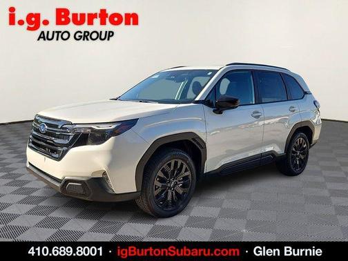 White Pearl 2026 Subaru Forester Sport