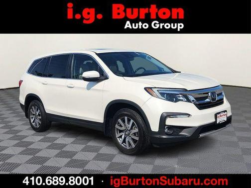 Diamond White 2019 Honda Pilot EX-L