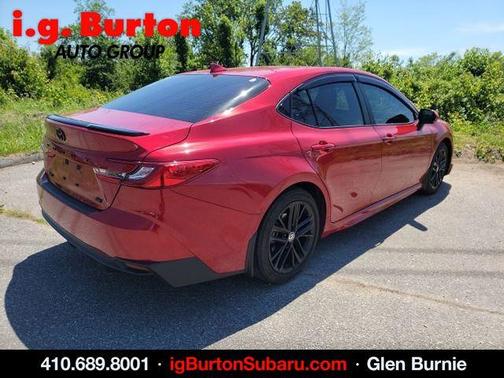 Red 2025 Toyota Camry SE