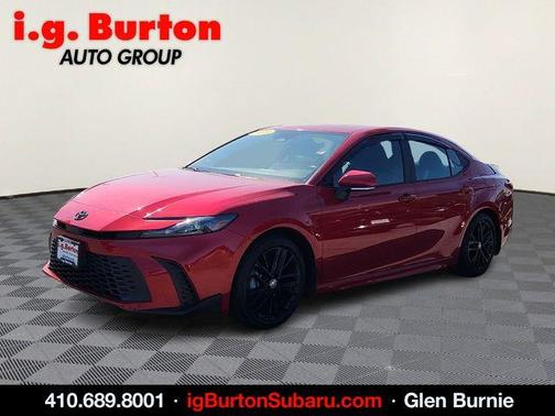 Red 2025 Toyota Camry SE
