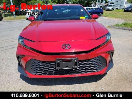 Red 2025 Toyota Camry SE