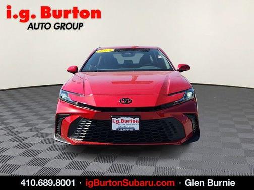 Red 2025 Toyota Camry SE