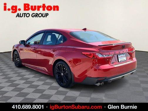 Red 2025 Toyota Camry SE