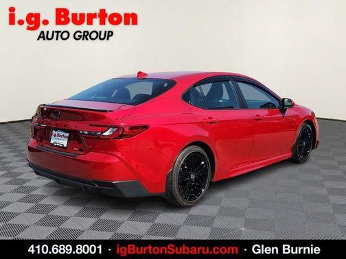 Red 2025 Toyota Camry SE