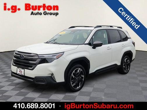 Crystal White Pearl 2026 Subaru Forester Limited