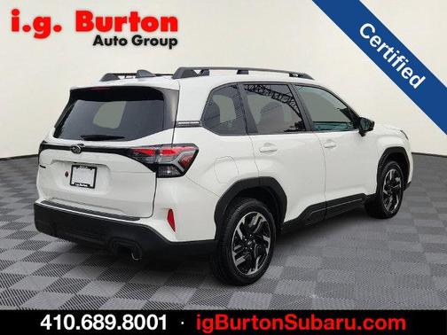 Crystal White Pearl 2026 Subaru Forester Limited