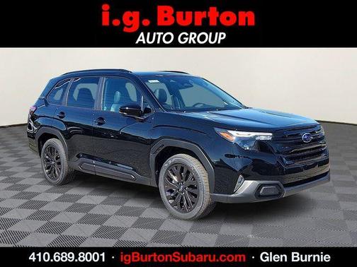 Black / Silver 2026 Subaru Forester Sport