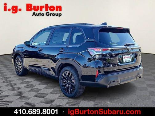 Black / Silver 2026 Subaru Forester Sport
