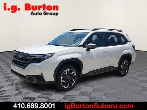 White Pearl 2026 Subaru Forester Limited