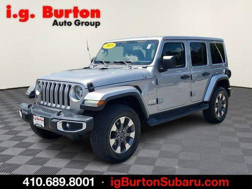 Billet Silver Metallic 2018 Jeep Wrangler Unlimited Sahara