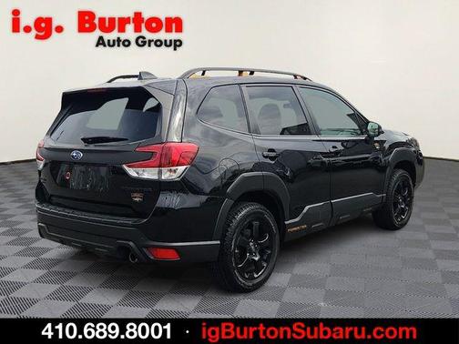 Crystal Black Silica 2023 Subaru Forester Wilderness
