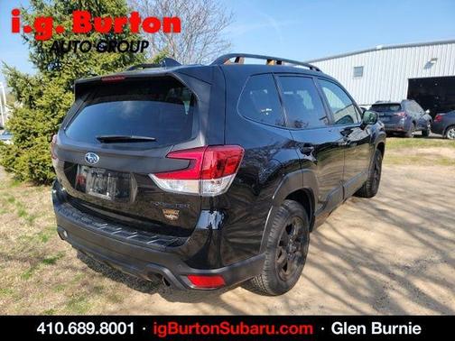 Crystal Black Silica 2023 Subaru Forester Wilderness