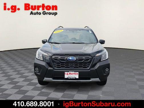 Crystal Black Silica 2023 Subaru Forester Wilderness