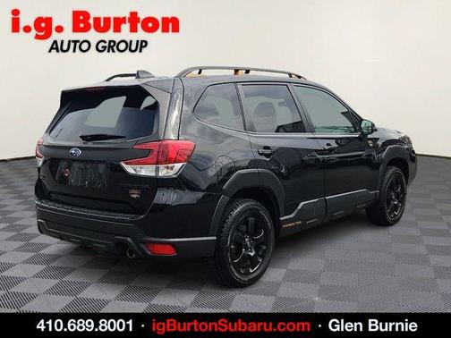 Crystal Black Silica 2023 Subaru Forester Wilderness