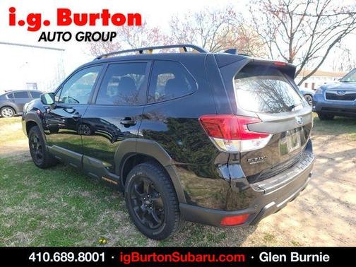 Crystal Black Silica 2023 Subaru Forester Wilderness