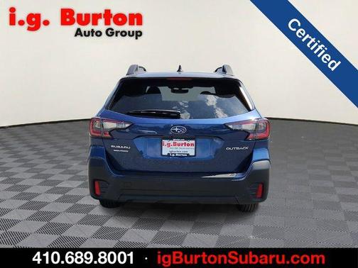 Abyss Blue Pearl 2021 Subaru Outback Premium