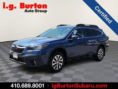 Abyss Blue Pearl 2021 Subaru Outback Premium