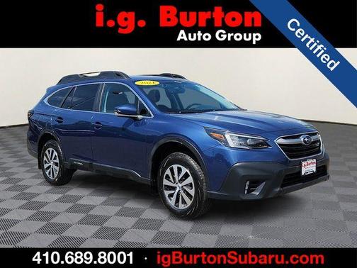 Abyss Blue Pearl 2021 Subaru Outback Premium