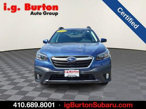 Abyss Blue Pearl 2021 Subaru Outback Premium