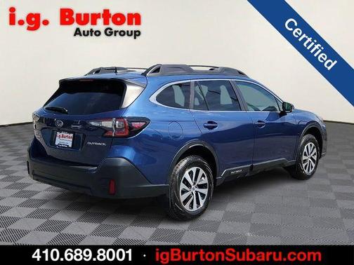 Abyss Blue Pearl 2021 Subaru Outback Premium