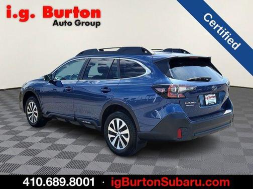 Abyss Blue Pearl 2021 Subaru Outback Premium