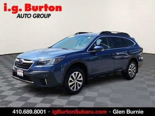 Abyss Blue Pearl 2021 Subaru Outback Premium