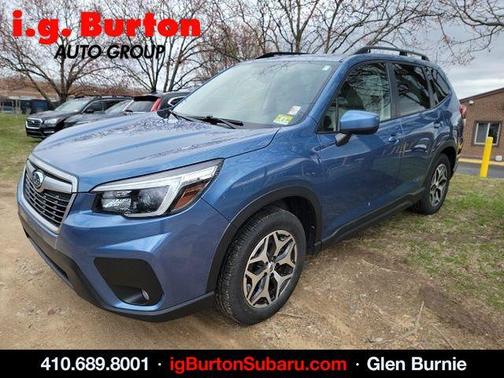 Horizon Blue Pearl 2021 Subaru Forester Premium