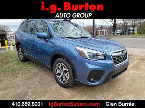 Horizon Blue Pearl 2021 Subaru Forester Premium