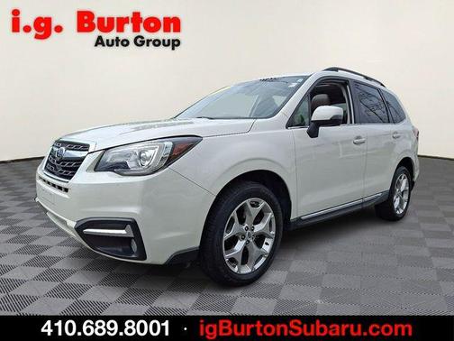 Crystal White Pearl 2017 Subaru Forester 2.5i Touring