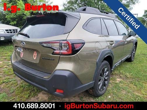 Autumn Green Metallic 2024 Subaru Outback Onyx Edition