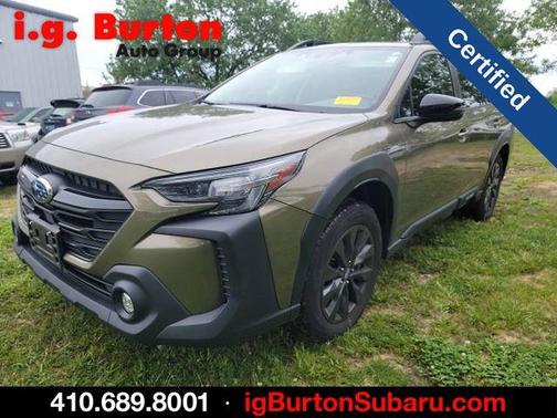 Autumn Green Metallic 2024 Subaru Outback Onyx Edition
