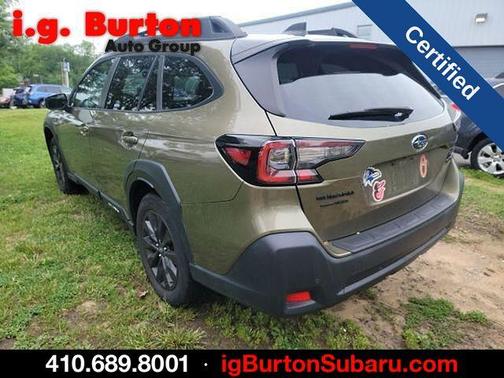 Autumn Green Metallic 2024 Subaru Outback Onyx Edition