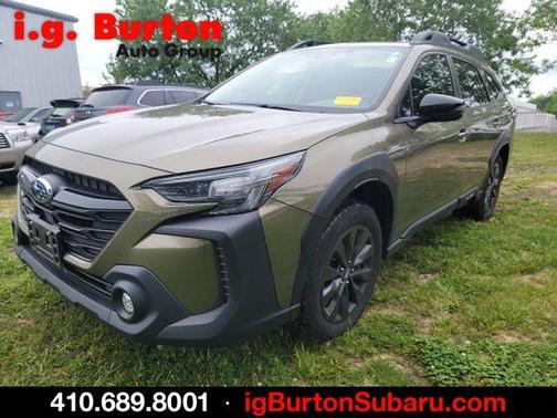 Autumn Green Metallic 2024 Subaru Outback Onyx Edition