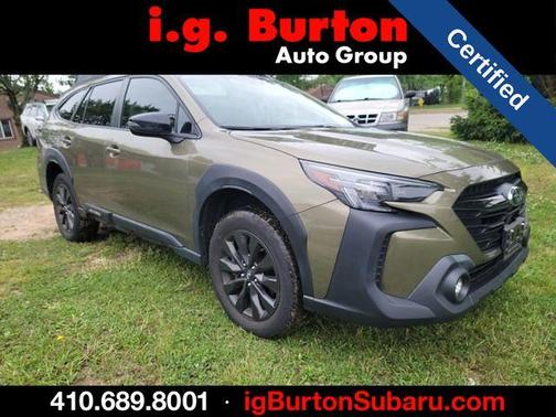Autumn Green Metallic 2024 Subaru Outback Onyx Edition
