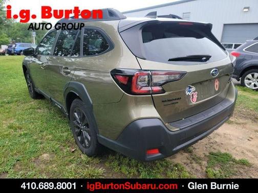 Autumn Green Metallic 2024 Subaru Outback Onyx Edition