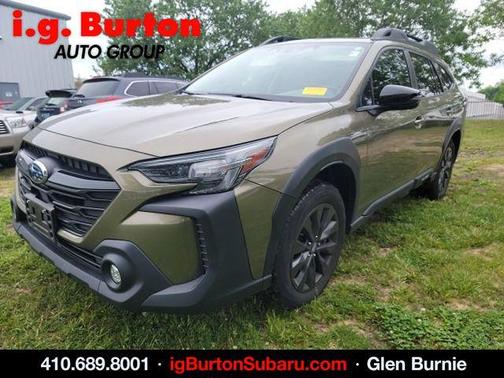 Autumn Green Metallic 2024 Subaru Outback Onyx Edition