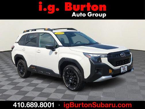 Crystal White Pearl 2026 Subaru Forester Wilderness