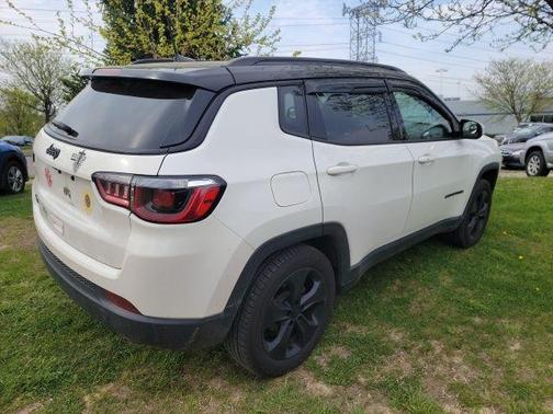 White Clearcoat 2020 Jeep Compass Altitude