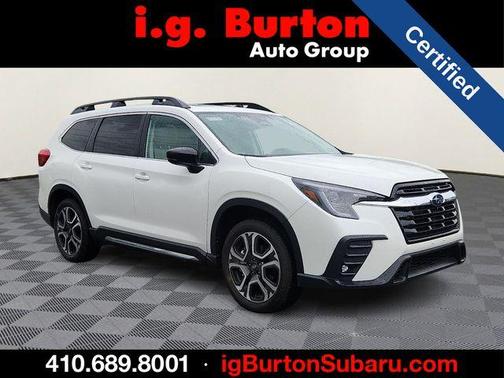 Crystal White Pearl 2026 Subaru Ascent Limited