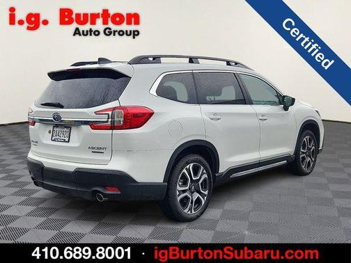 Crystal White Pearl 2026 Subaru Ascent Limited