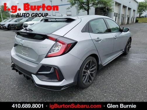 Lunar Silver Metallic 2021 Honda Civic Sport