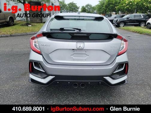 Lunar Silver Metallic 2021 Honda Civic Sport