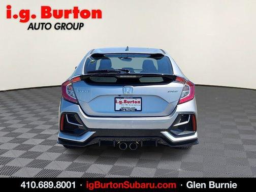 Lunar Silver Metallic 2021 Honda Civic Sport