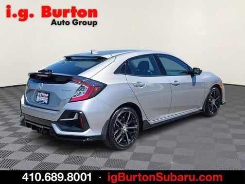 Lunar Silver Metallic 2021 Honda Civic Sport