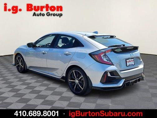 Lunar Silver Metallic 2021 Honda Civic Sport