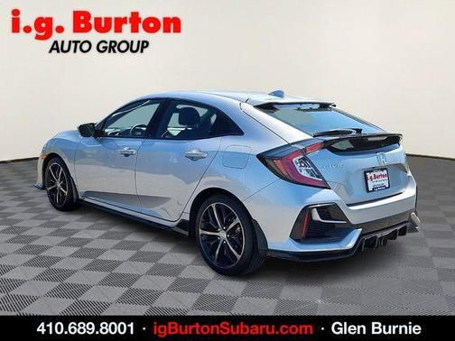 Lunar Silver Metallic 2021 Honda Civic Sport