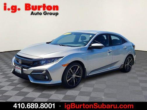 Lunar Silver Metallic 2021 Honda Civic Sport