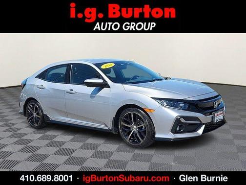 Lunar Silver Metallic 2021 Honda Civic Sport
