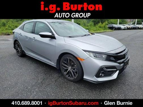Lunar Silver Metallic 2021 Honda Civic Sport
